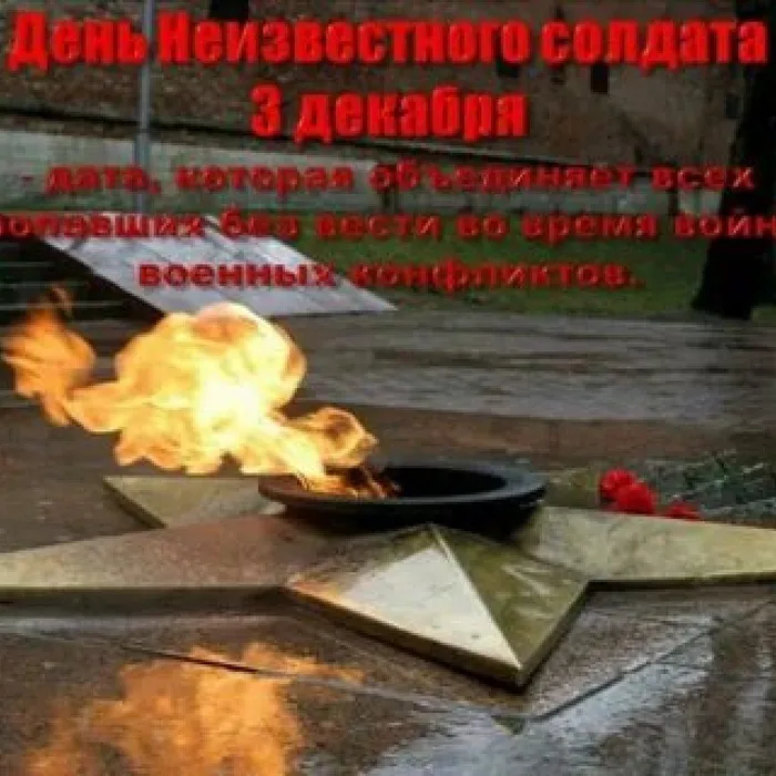 Час памяти, посвященный Дню неизвестного солдата" "Подвиг твой бессмертен"