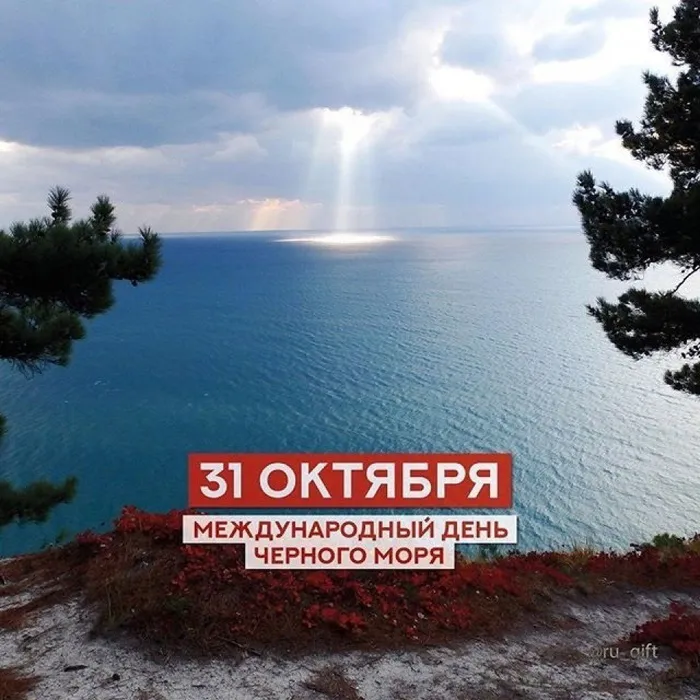 31 октября Международный день Черного моря